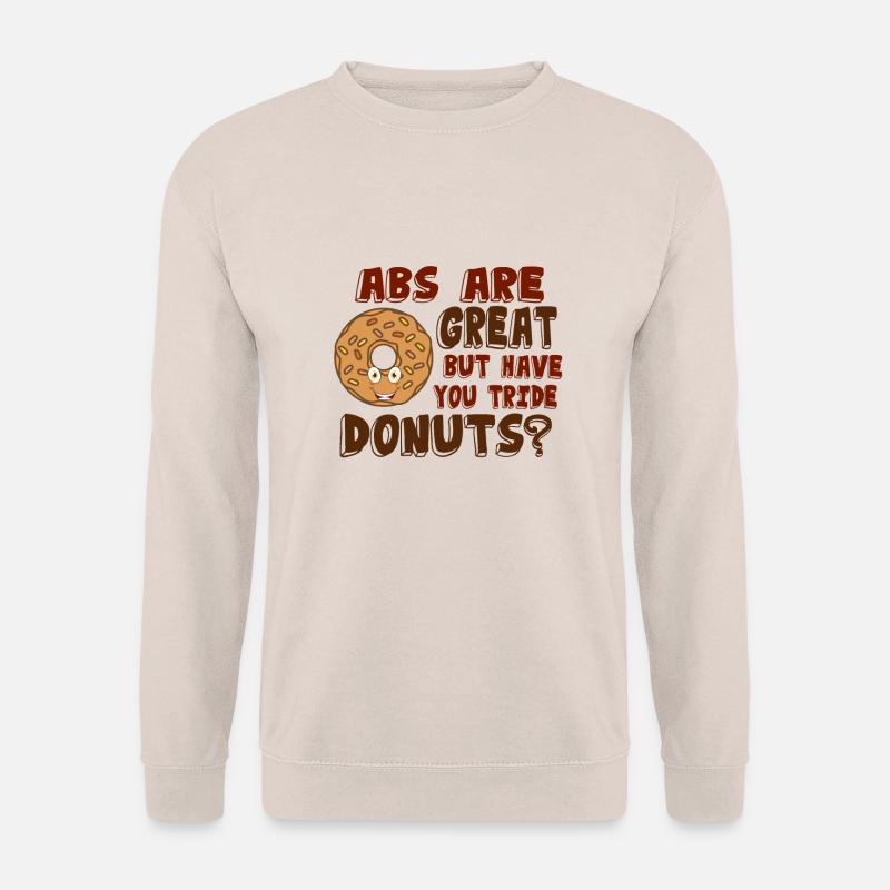 Donat abs - Bluza unisex - piaskowy