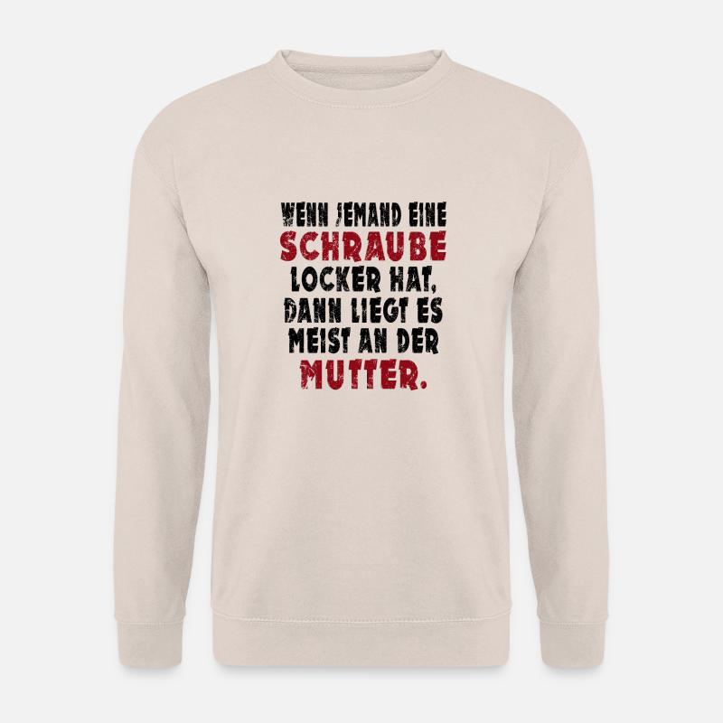 Schraube locker - Unisex Pullover - Sand