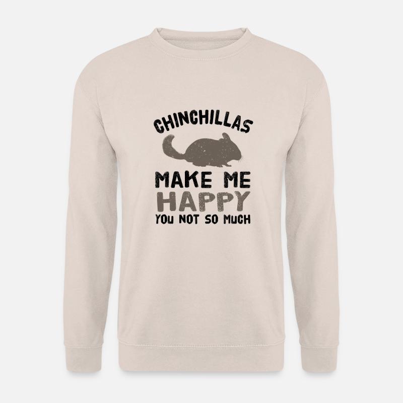 Chinchilla Happy - Unisex Pullover - Sand