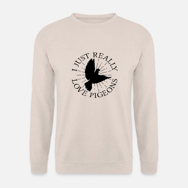 Liebe Tauben - Unisex Pullover - Sand
