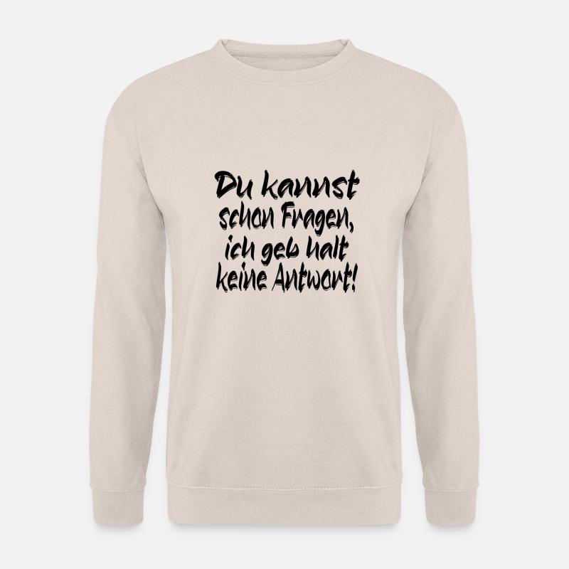 Kannst fragen - Unisex Pullover - Sand