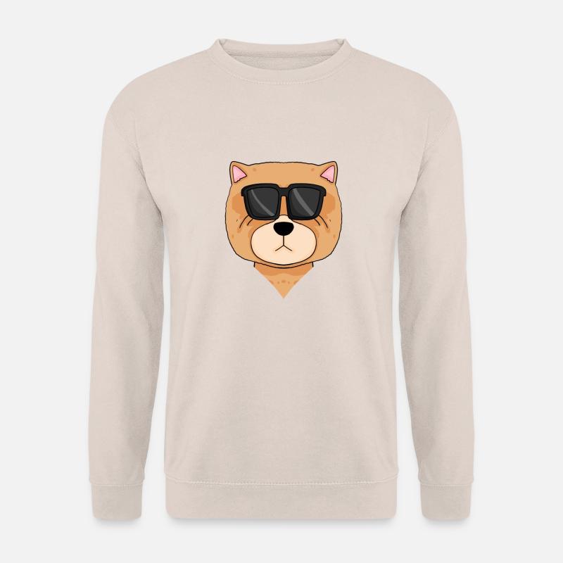 Chow Chow Hund Cool - Unisex Pullover - Sand