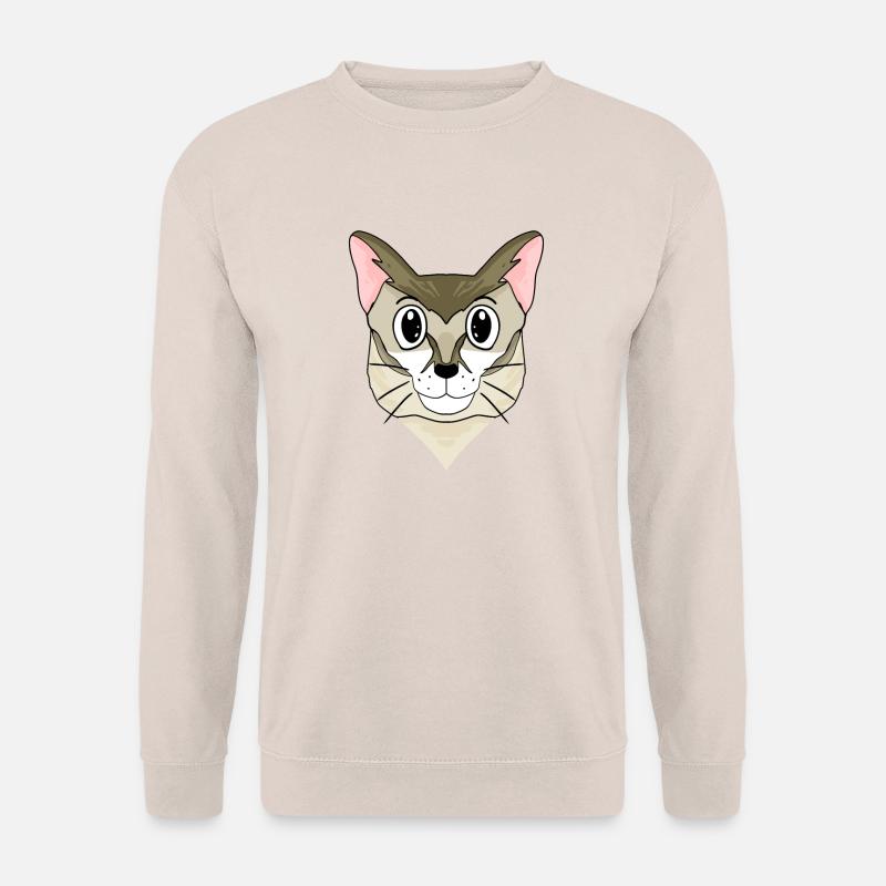 Singapura Katze - Unisex Pullover - Sand