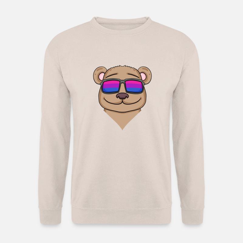 Bisexuell Braunbär Geschenk - Unisex Pullover - Sand
