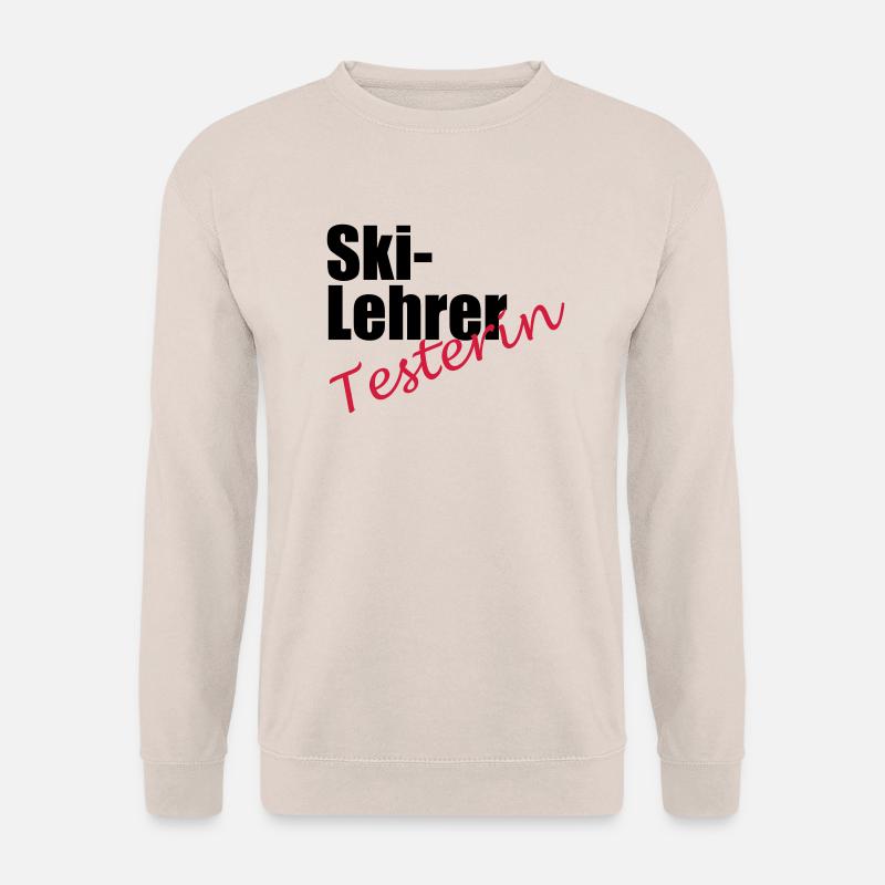 Ski Lehrer Testerin - Unisex Pullover - Sand