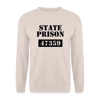 State Prison - Unisex Pullover - Sand - Vorne - Alina (178cm) & Michal (187cm)
