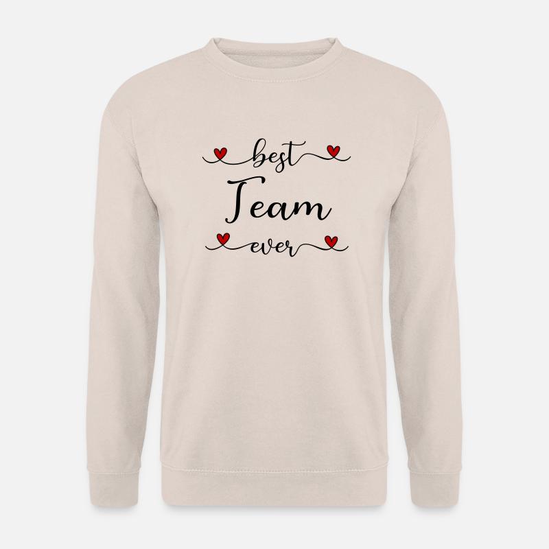 Best Team ever - Unisex Pullover - Sand