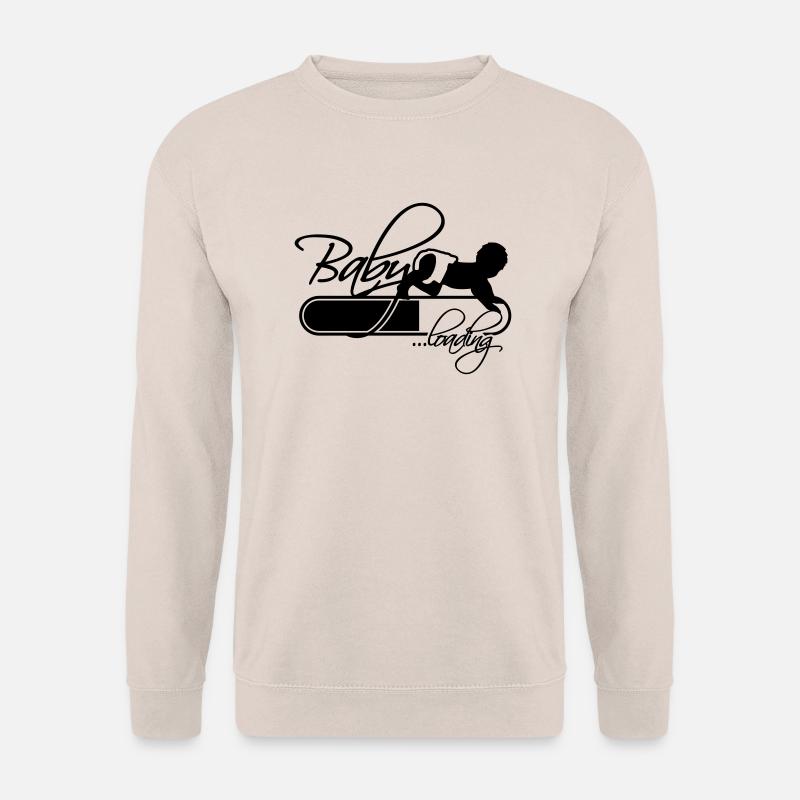 Baby Loading Logo - Unisex Pullover - Sand