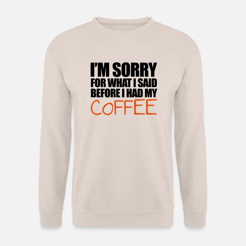 Coffee - Unisex Pullover - Sand