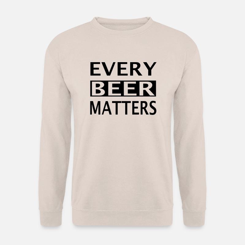 Jedes Bier zählt - Unisex Pullover - Sand