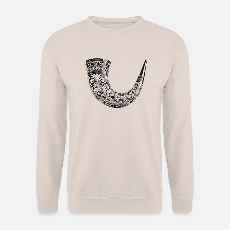 Jagdhorn - Unisex Pullover - Sand