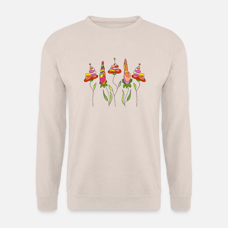 Blumen - Unisex Pullover - Sand