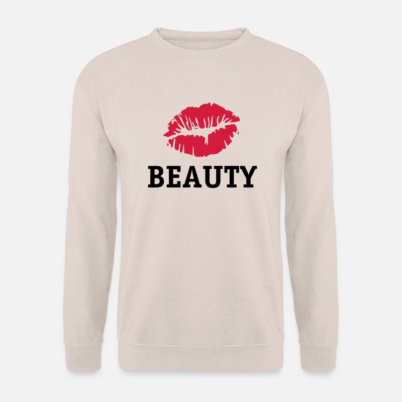 Beauty Kiss - Unisex Pullover - Sand