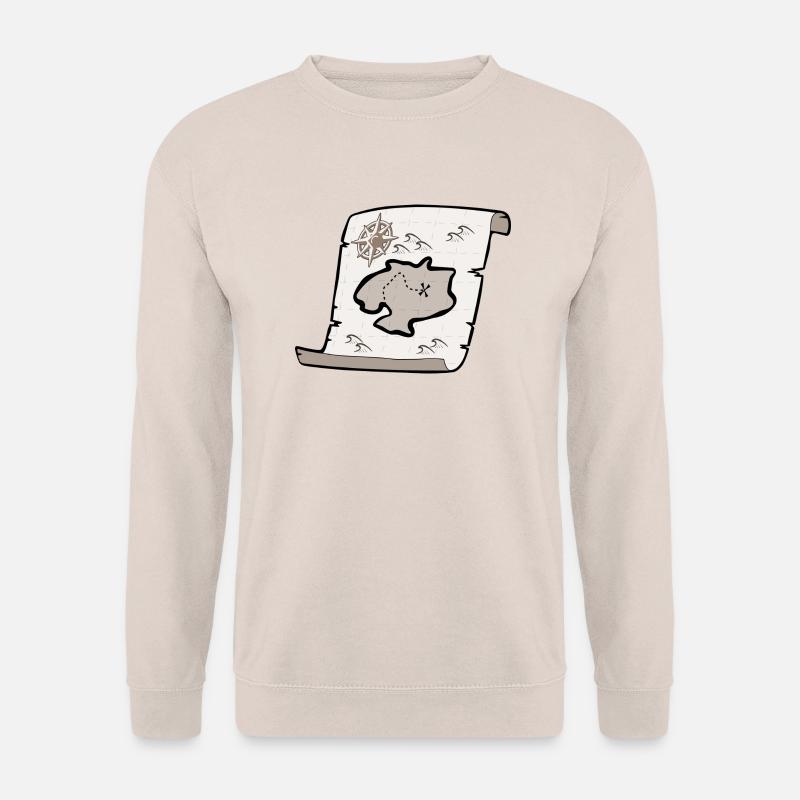 Schatzkarte - Unisex Pullover - Sand