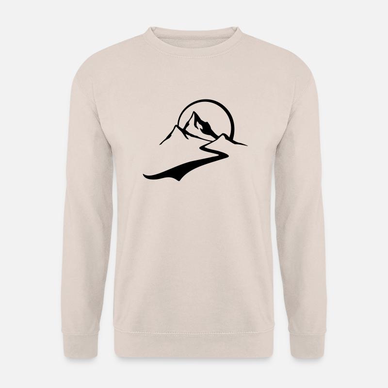 berg_tour - Unisex Pullover - Sand