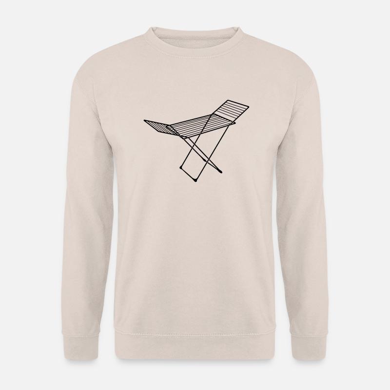 Wäscheständer_s1 - Unisex Pullover - Sand
