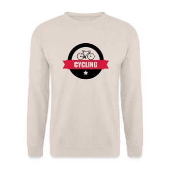 Cycling - Sweat-shirt Unisexe - sable - Devant - Alina (178cm) & Michal (187cm)