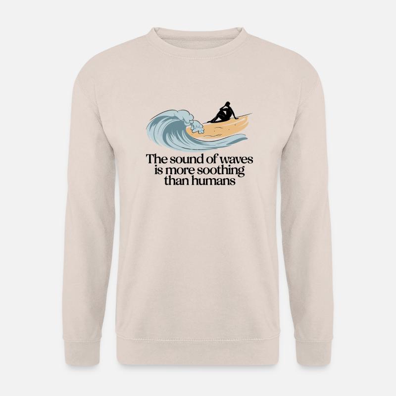 ALS MENSCHEN - Unisex Pullover - Sand