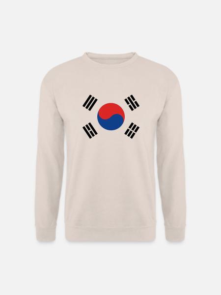 Corée du Sud - Sweat-shirt Unisexe - sable