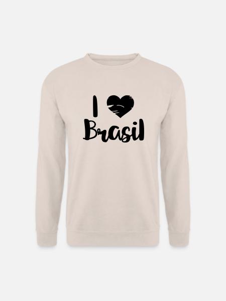 I love Brasil - Unisex Pullover - Sand