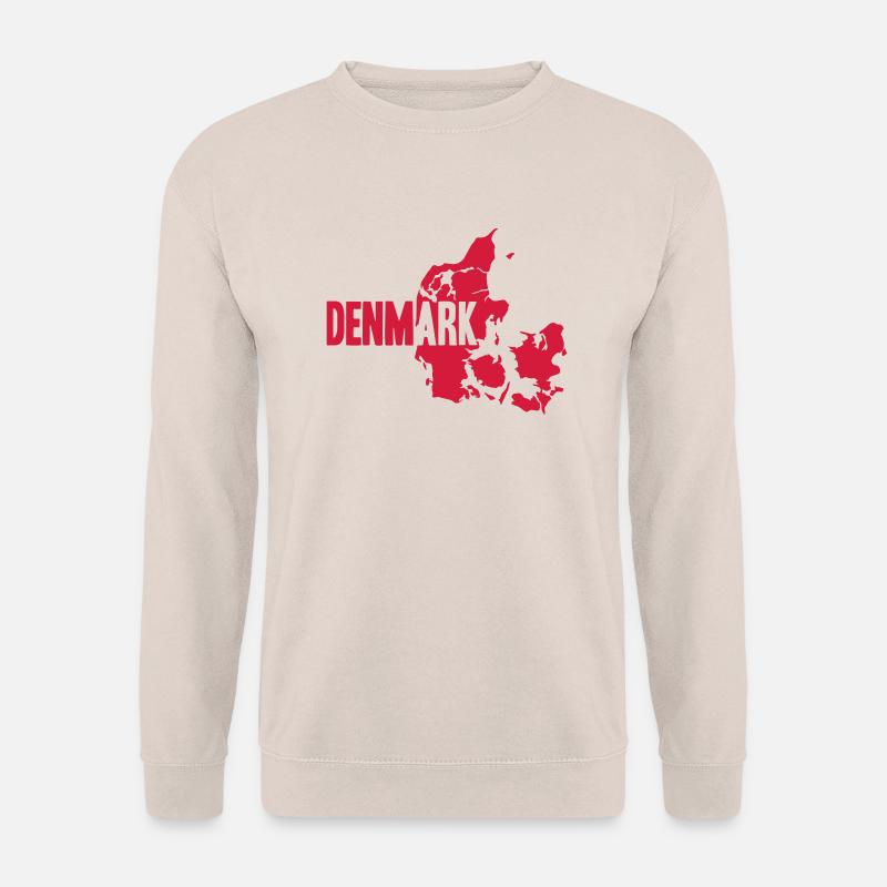 Denmark Danmark - Unisex Pullover - Sand