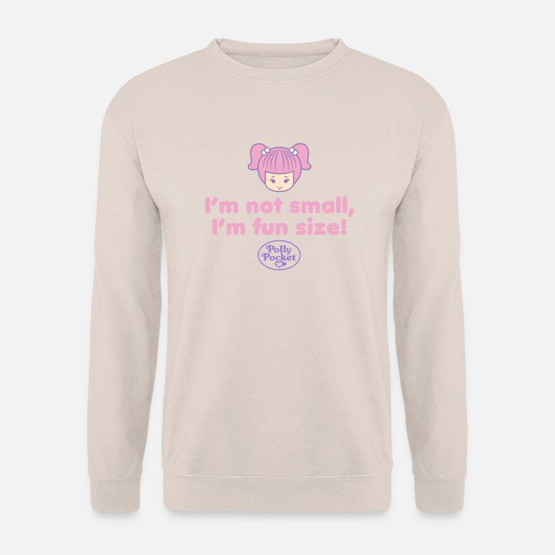 Polly Pocket™ Spruch Mit Logo - Unisex Pullover - Sand