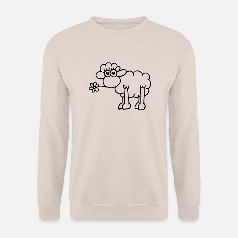 Verliebtes Schaf - Unisex Pullover - Sand