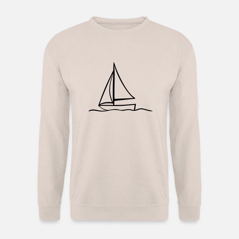 Segelboot - Unisex Pullover - Sand