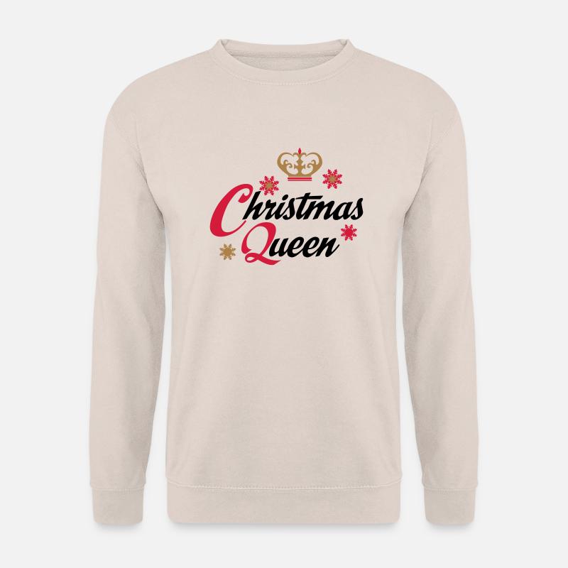 christmas queen - Unisex Pullover - Sand