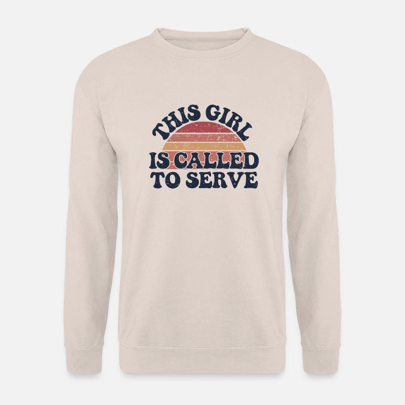 Eine Mission im Herzen - Unisex Pullover - Sand