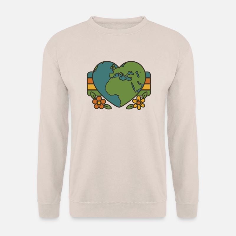 Herz Planet - Unisex Pullover - Sand
