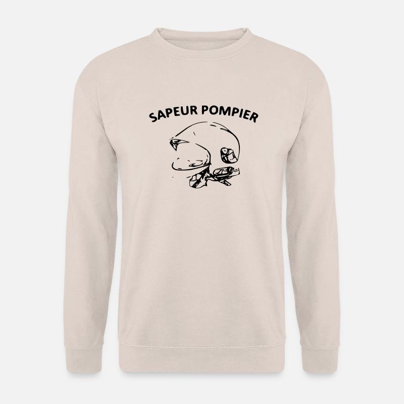 F1 Feuerwehrhelm - Unisex Pullover - Sand