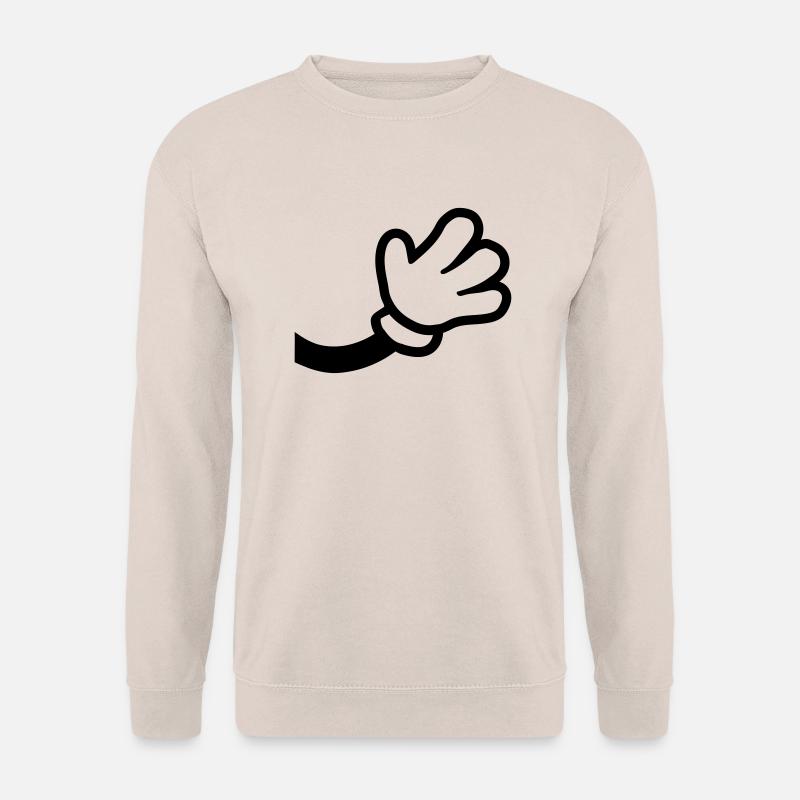 Geste de la main comique - Sweat-shirt Unisexe - sable