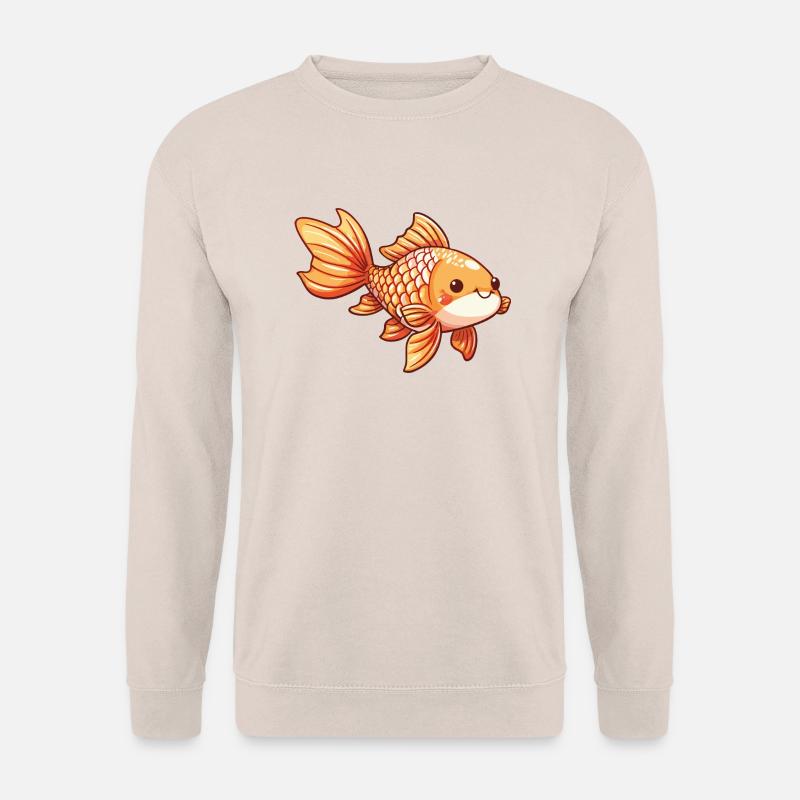 Goldfisch Comic - Unisex Pullover - Sand