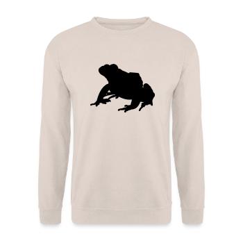 Kröte - Unisex Pullover - Sand - Vorne - Alina (178cm) & Michal (187cm)