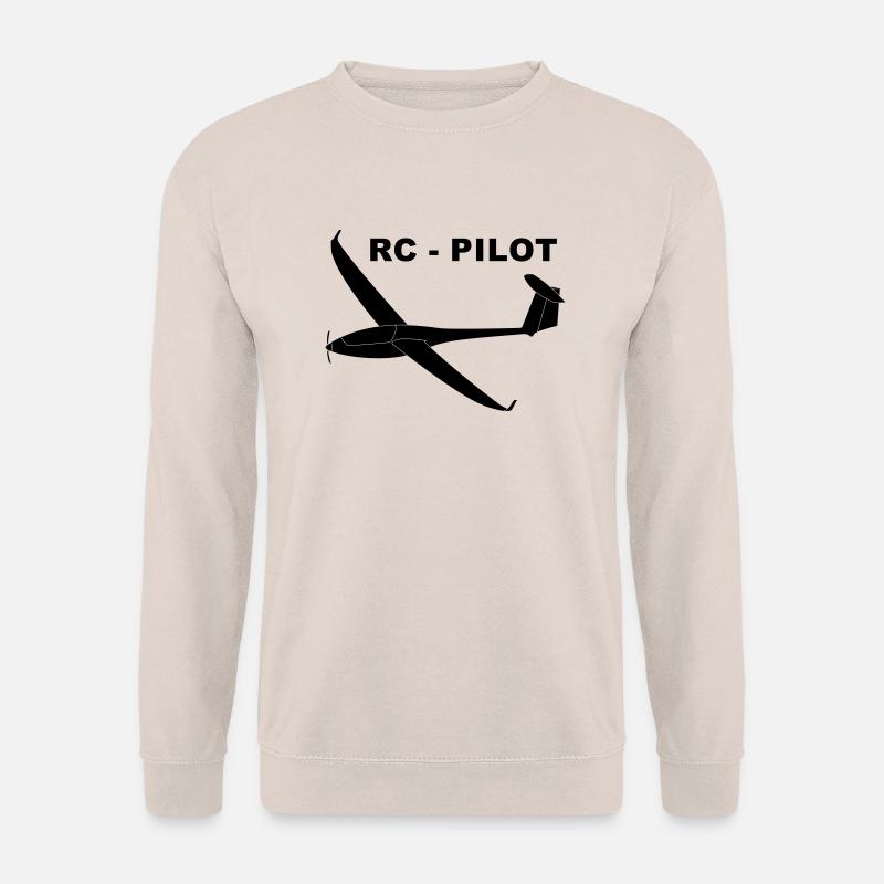 rc - pilot - Unisex Sweatshirt - sand