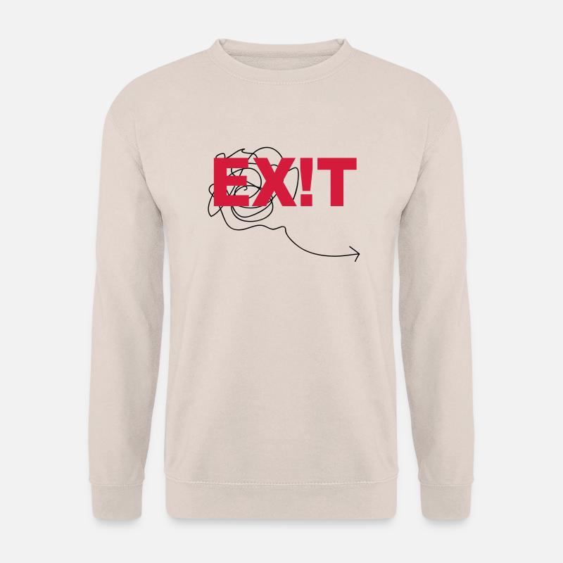 EXIT - Unisex Sweatshirt - sand