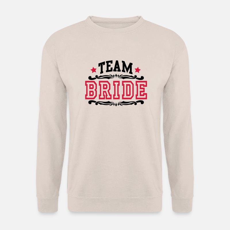 team bride - Unisex Pullover - Sand