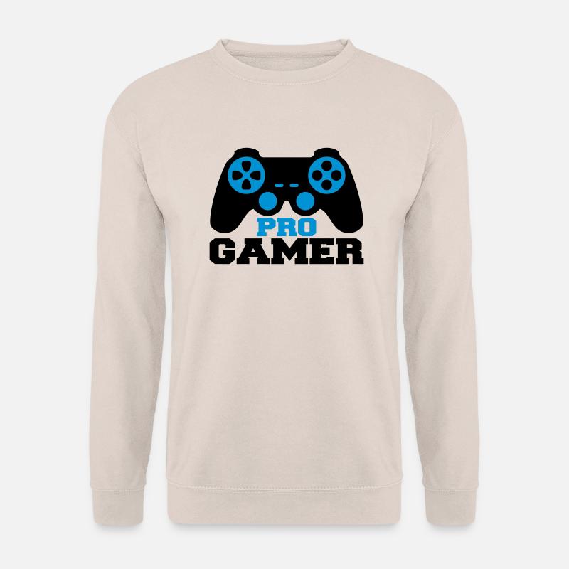 Pro Gamer Logo - Unisex Pullover - Sand