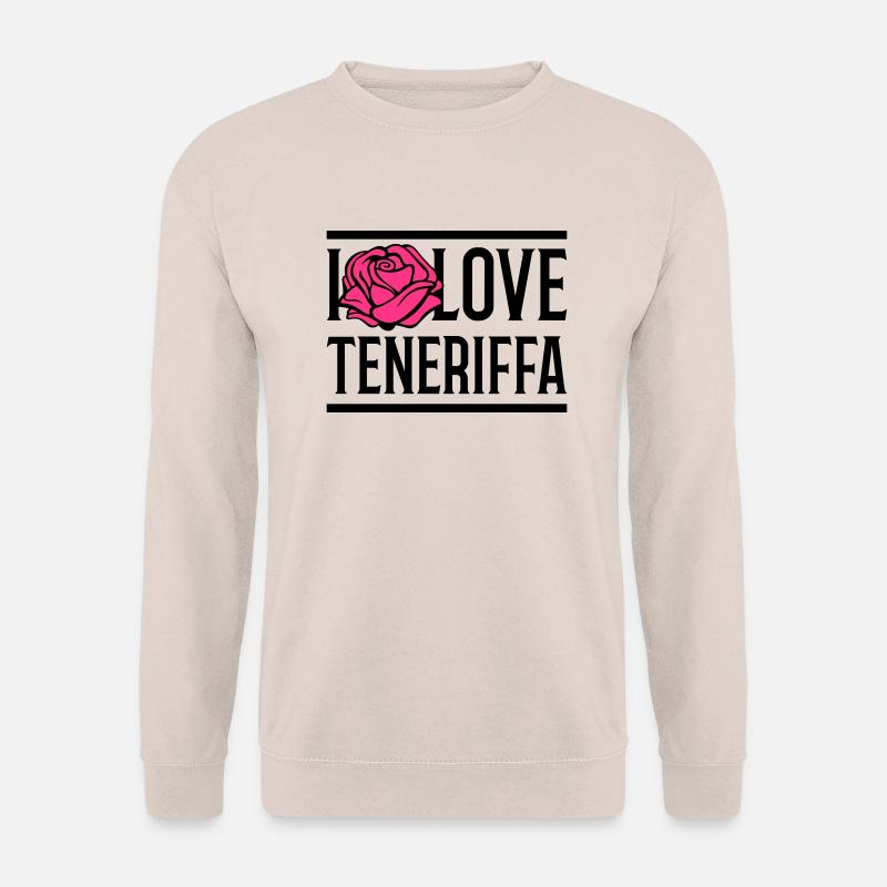 i love teneriffa - Unisex Pullover - Sand