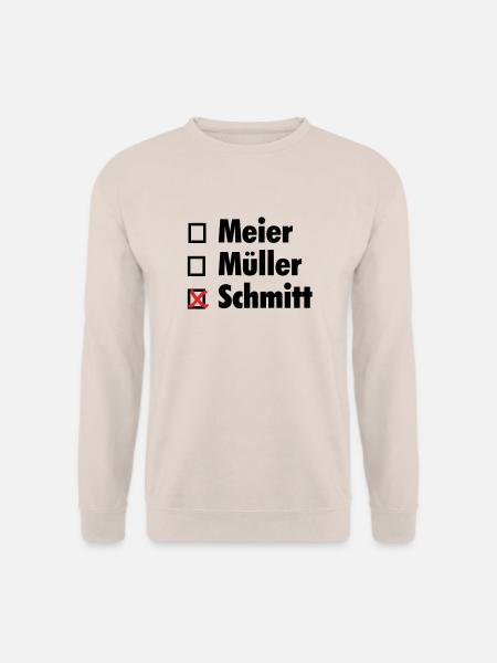 Ankreuzshirt - Unisex Pullover - Sand