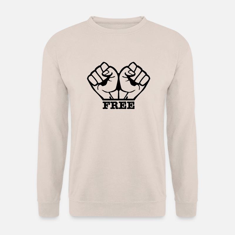 free_t1 - Unisex Pullover - Sand