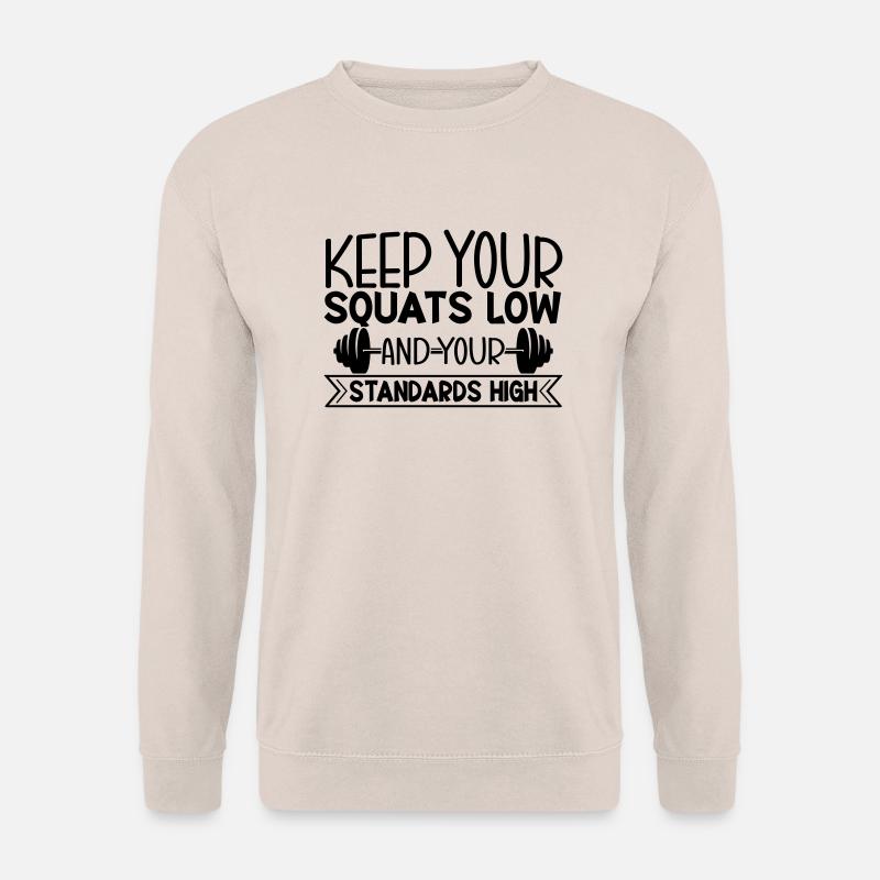 Squat Slow - Unisex Pullover - Sand