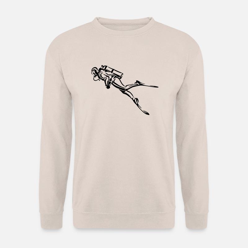 diving - Unisex Pullover - Sand