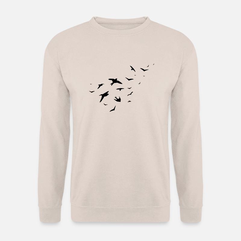 birds - Unisex Pullover - Sand