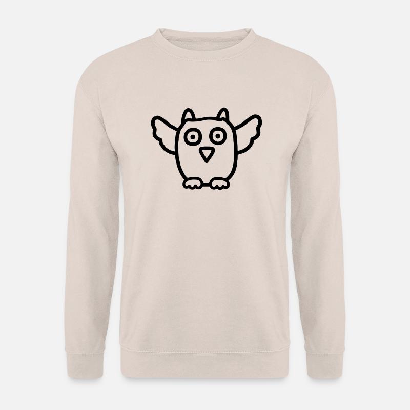 Eule No 5 - Unisex Pullover - Sand