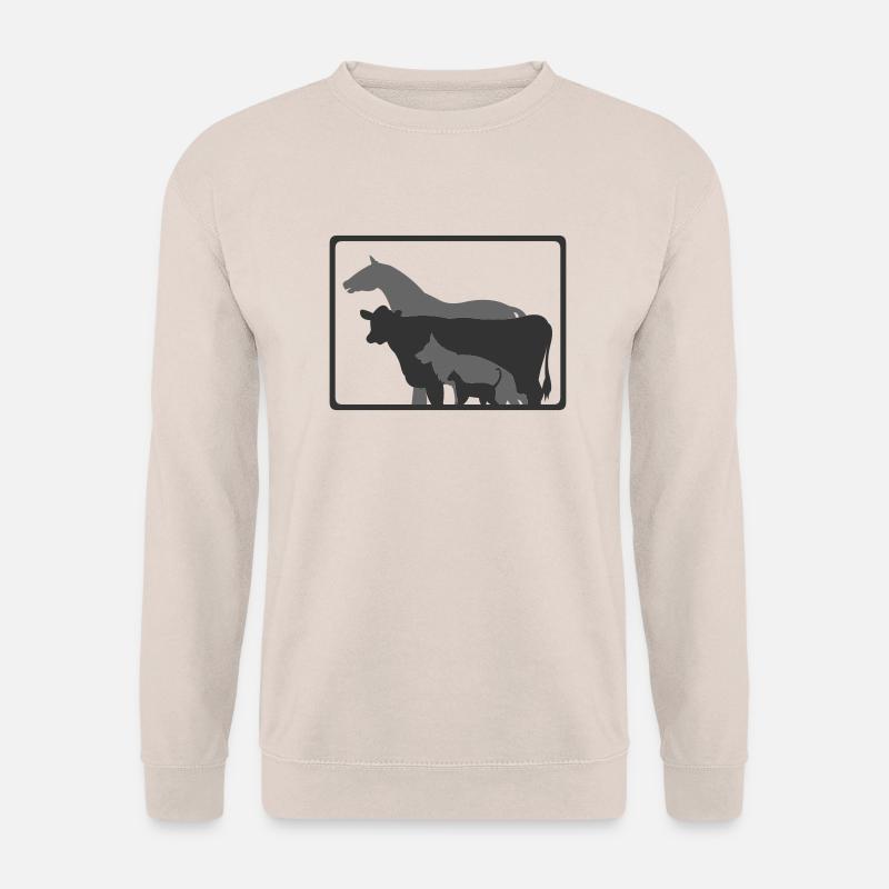 karriere_tierarzt - Unisex Pullover - Sand
