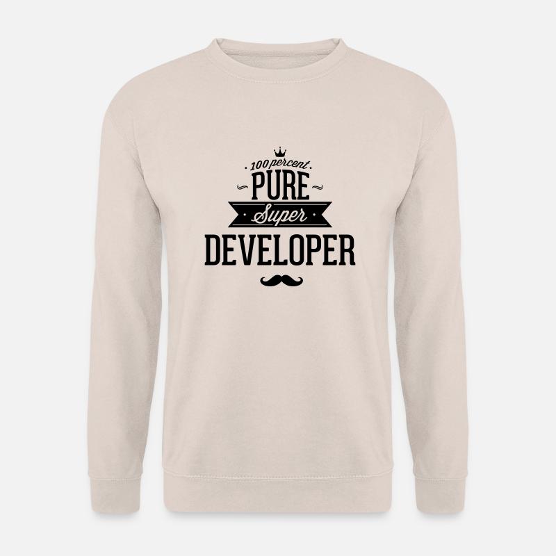 100 percent developers - Unisex Sweatshirt - sand