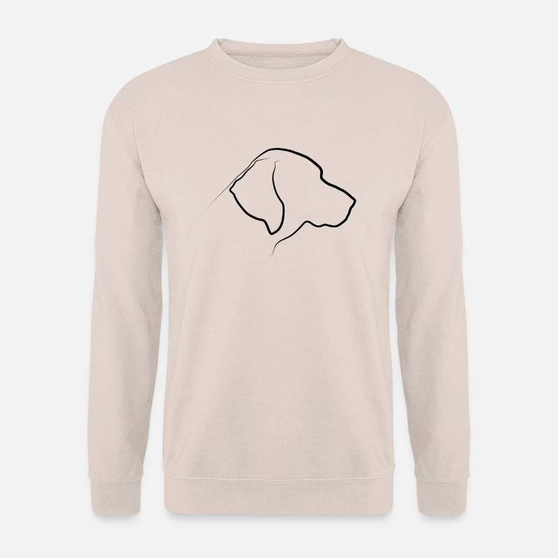 Labrador Silhouette - Unisex Pullover - Sand