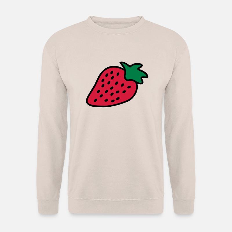 strawberry - Unisex Pullover - Sand